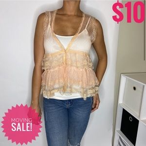 LF Chandelier Lace Blouse